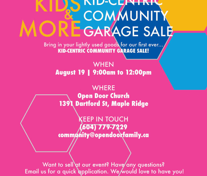 KIDS & MORE | Community Garage Sale